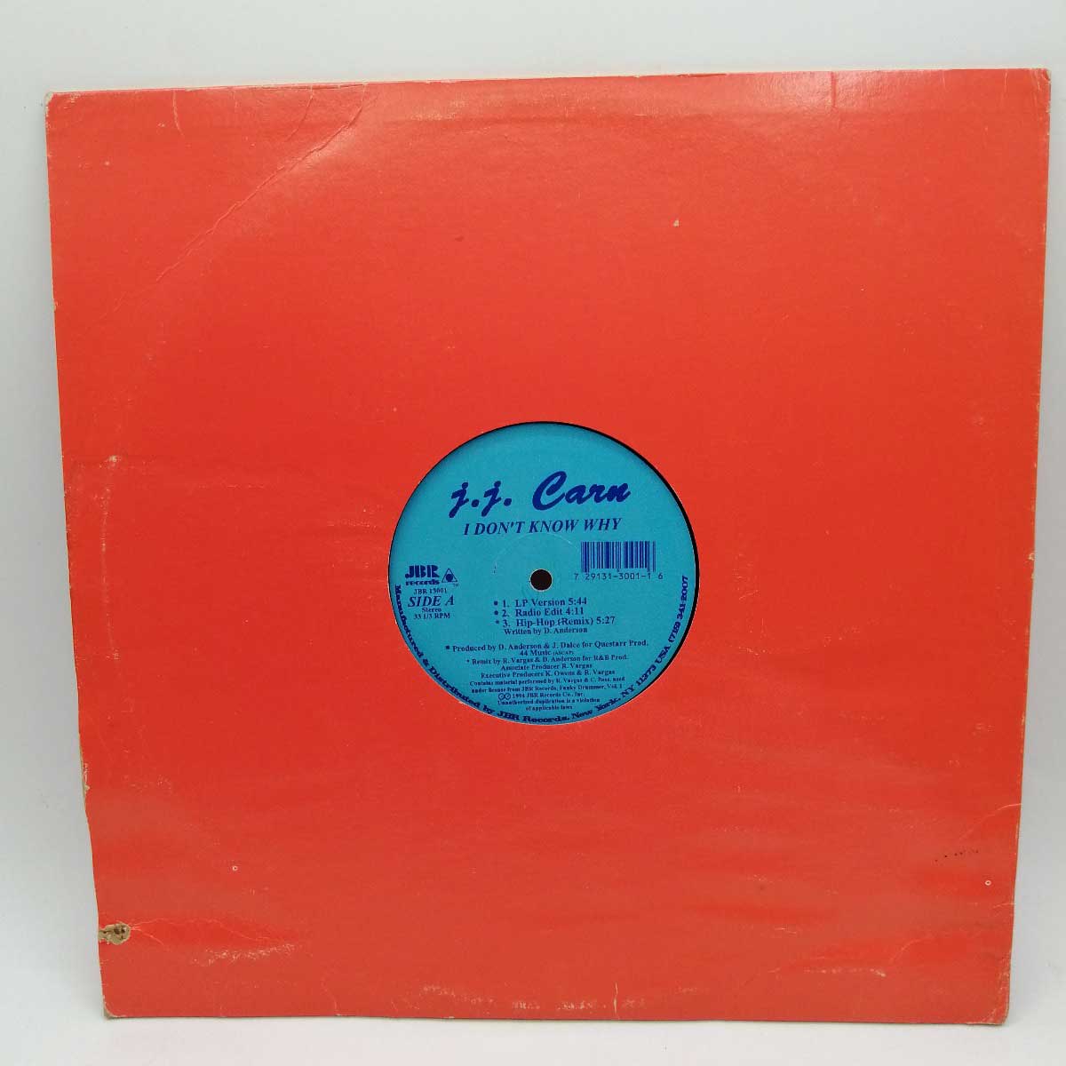 šLP J. J. CARN - I DON'T KNOW WHY 12 JBR-13001