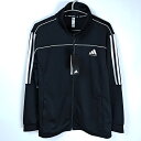 【中古・未使用品】アディダス コンバットスポーツ トラックスーツジャケット M ブラック ホワイト TR-40 ユニセックス ADIDAS