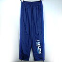 【中古】ケルメ ウインドブレーカー パンツ 裏メッシュ M ネイビー メンズ KELME サッカー フットサルウェア