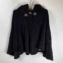 【中古】プリンス フリース ノースリーブ パーカー F ブラック WL4857 レディース Prince テニス バドミントン スポーツウェア