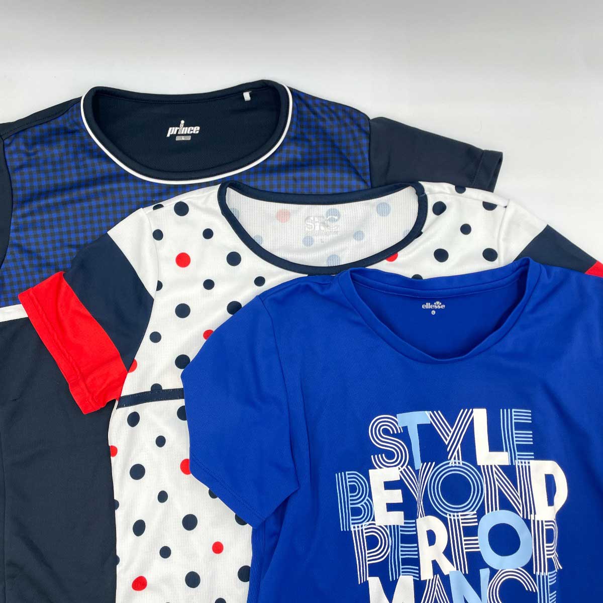 美品】ellesse レディーステニスウェア セットアップ Mサイズ