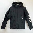 【中古】アディダス 中綿ジャケット MIDウインドハイブリッドジャケット S ブラック ED1900 メンズ ADIDAS