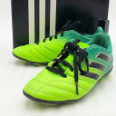 【中古】アディダス サッカースパイク エース 17.4 AI1 20cm ソーラーグリーン BA9756 キッズ ADIDAS ジュニア