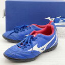 【中古】ミズノ フットサル トレーニングシューズ モナルシーダ MONARCIDA NEO SELECT Jr AS 23.5cm ブルー P1GE192501...