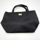 【中古】CHARLES JOURDAN ナイロン ハンドバッグ シャルルジョルダン ブラック