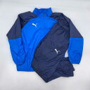 【中古】プーマ カップ トレーニング ラインド ピステ ウインドブレーカー 140 キッズ PUMA ジュニア スポーツ サッカー ウェア