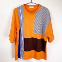 【中古】トゥモローランド デラヴェジャージー ハギ Tシャツ S オレンジ 63-11-12-11107 メンズ TOMORROWLAND トップス オーバーサ...