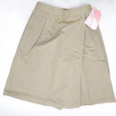 【中古・未使用品】ハイナック HINUCK ラップキュロット 7号 ベージュ レディース オフィスウェア 事務服