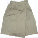 【中古・未使用品】ハイナック HINUCK ラップキュロット 7号 オリーブ レディース オフィスウェア 事務服
