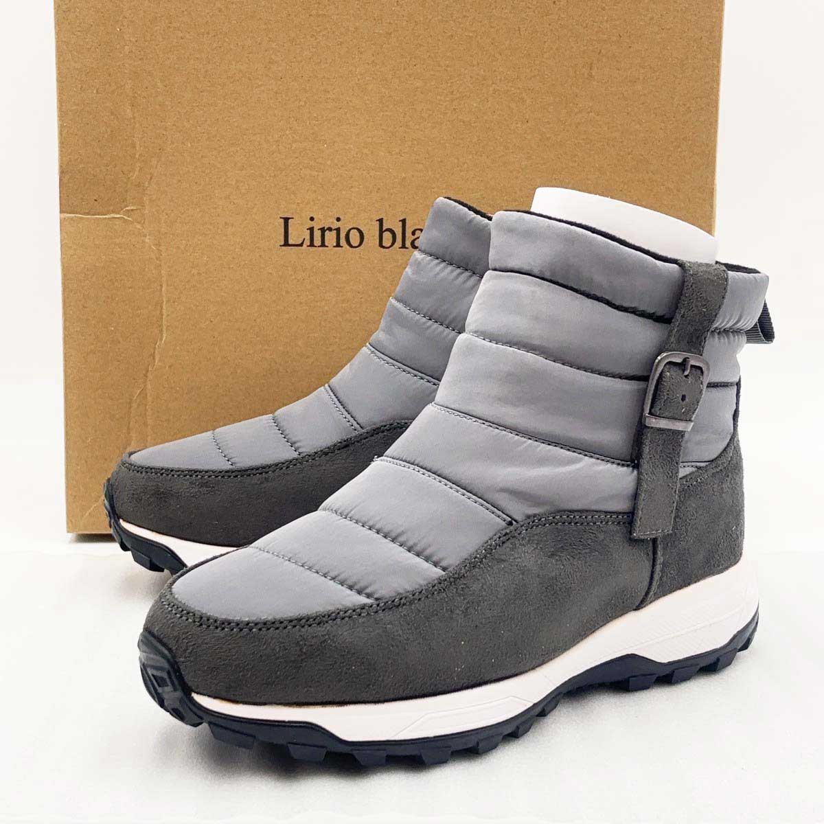 【中古・未使用品】アレッタ ALETTA Lirio blanco リリオブランコ 防水 ウインターブーツ サイズM 23cm..