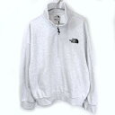 【中古・未使用品】ノースフェイス ホワイトレーベル COMFY HALF ZIP コンフィ ハーフ ジップ スウェットシャツ XL OATMEAL NM5MQ01J メンズ THE NORTH FACE(4)