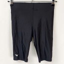【中古】ミズノ ハーフタイツ M ブラック 82JBA204 レディース MIZUNO 卓球 スポーツ ウェア