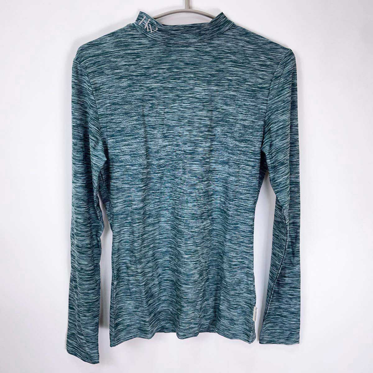 【中古・未使用品】HORSEWARE Keela Base Layer キーラ ベースレイヤー ストレッチ 長袖 ライディングシャツ S ストームグリーン レディース 乗馬 馬術