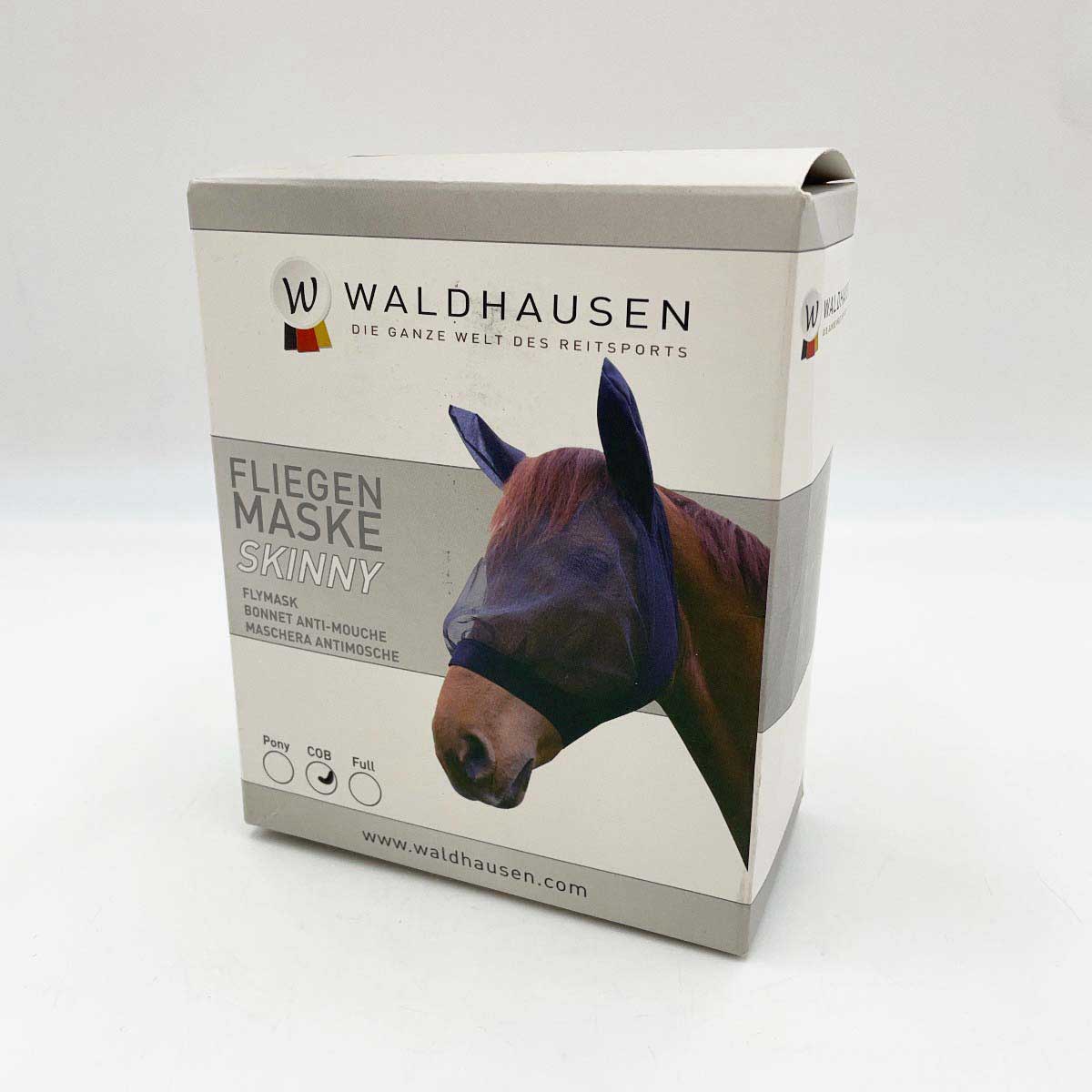 【中古・未使用品】Waldhausen Skinny Fly Mask COB ヴァルトハウゼン スキニー フライマスク 乗馬 馬術