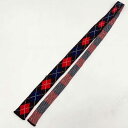 【中古】コムデギャルソンオムドゥ COMME des GARCONS HOMME DEUX アーガイルチェック ネクタイ DJ-K423 メンズ