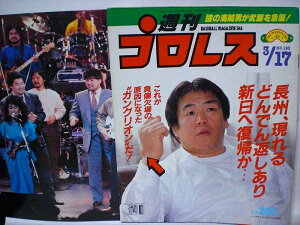 【中古】週刊プロレス 87年3/17号 No.193 謎の海賊男が武藤を急襲