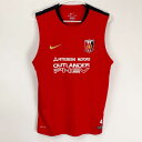 【中古】ナイキ 浦和レッズ ジャージ ノースリーブ タンクトップ #4 選手 支給品 実使用 XL NIKE