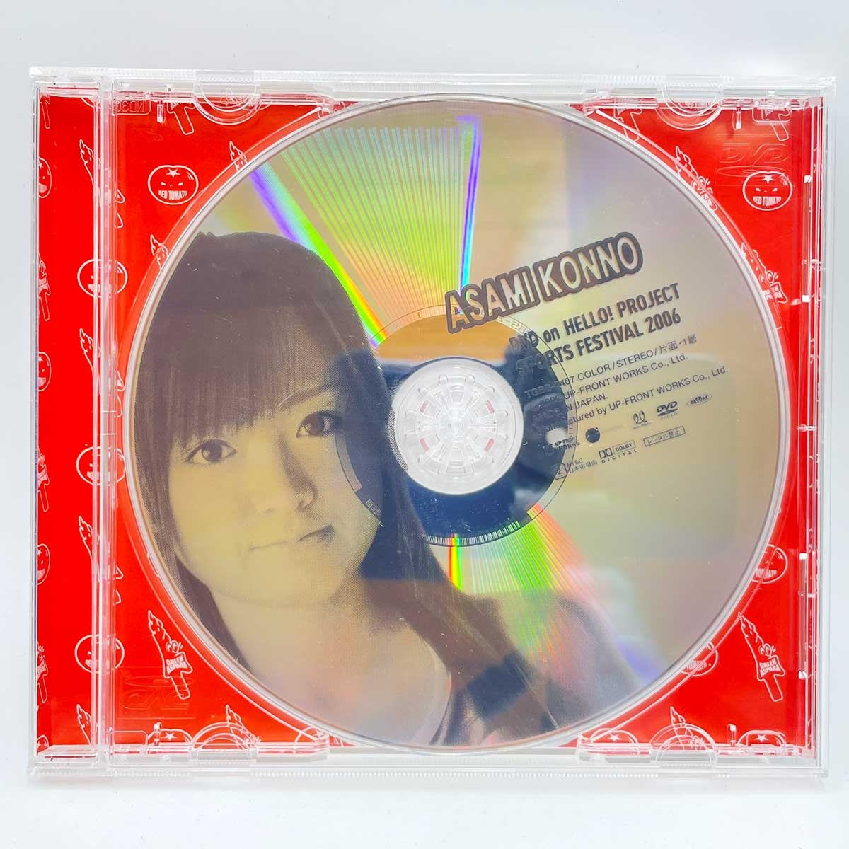 商品について ※商品は画像にあるものがすべてとなります。【仕様】 　タイプ：ASAMI KONNO DVD on HELLO! PROJECT SPORTS FESTIVAL 2006 紺野あさ美 ハロプロ FC限定 ソロDVD 【状態】　目立ったダメージなどなく良好です。
