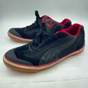 【中古】プーマ フットサラ3 フットサル インドアシューズ 26.5cm ブラック 101243-47 PUMA