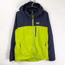 【中古】フォラクル ジャケット マウンテンパーカ L グリーン ネイビー MIV01151 メンズ 登山 アウトドア