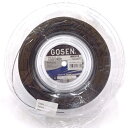 【中古・未使用品】ゴーセン エッグパワー16 EGGPOWER 硬式テニス用 ガット ストリング 200mロール ブラック TS1002BK GOSEN 1.30mm-1.32mm