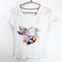 【中古・未使用品】IMPERIAL RIDING インペリアル ライディング 半袖 Tシャツ S ホワイト KL35119023 レディース 乗馬 馬術