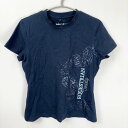 【中古・未使用品】HARRYS HORSE ハリーズホース ライディング 半袖 Tシャツ S ダークネイビー レディース 乗馬 馬術