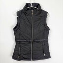 【中古・未使用品】EQUESTRIAN STOCKHOLM ライディング ベスト S ブラック レディース 乗馬 馬術