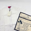 【中古・未使用品】RONNER ロナー 半袖 ライディング シャツ M ホワイト レディース 乗馬 馬術