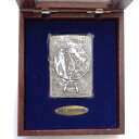 【中古・未使用品】ジッポー THE MUSEUM ザ ミュージアム エジプト神 ホルス 額縁ケース付き ZIPPO 限定 シリアル NO.0004