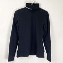 【中古・未使用品】HV POLO Lumian ハイネックス ストレッチ ロングスリーブ S ブラック レディース 乗馬 馬術