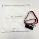 【中古・未使用品】NOEL ASMAR ノエルアスマール Chrome ベルト レッド レディース 乗馬 馬術