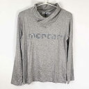 【中古・未使用品】MONTAR モンター 長袖 ライディングシャツ ロングスリーブ Tシャツ S グレー 117208 レディース 乗馬 ウェア 馬術