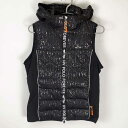 【中古】HV POLO BODYWARMER SORRENTO キルティング ボディウォーマー ソレント ベスト S ブラック レディース 乗馬 ウェア 馬術