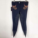 【中古・未使用品】アカデミアイタリアーナ Accademia Italiana キュロット EMPIRE パワーグリップ 44(IT) NAVY ネイビー レデ...