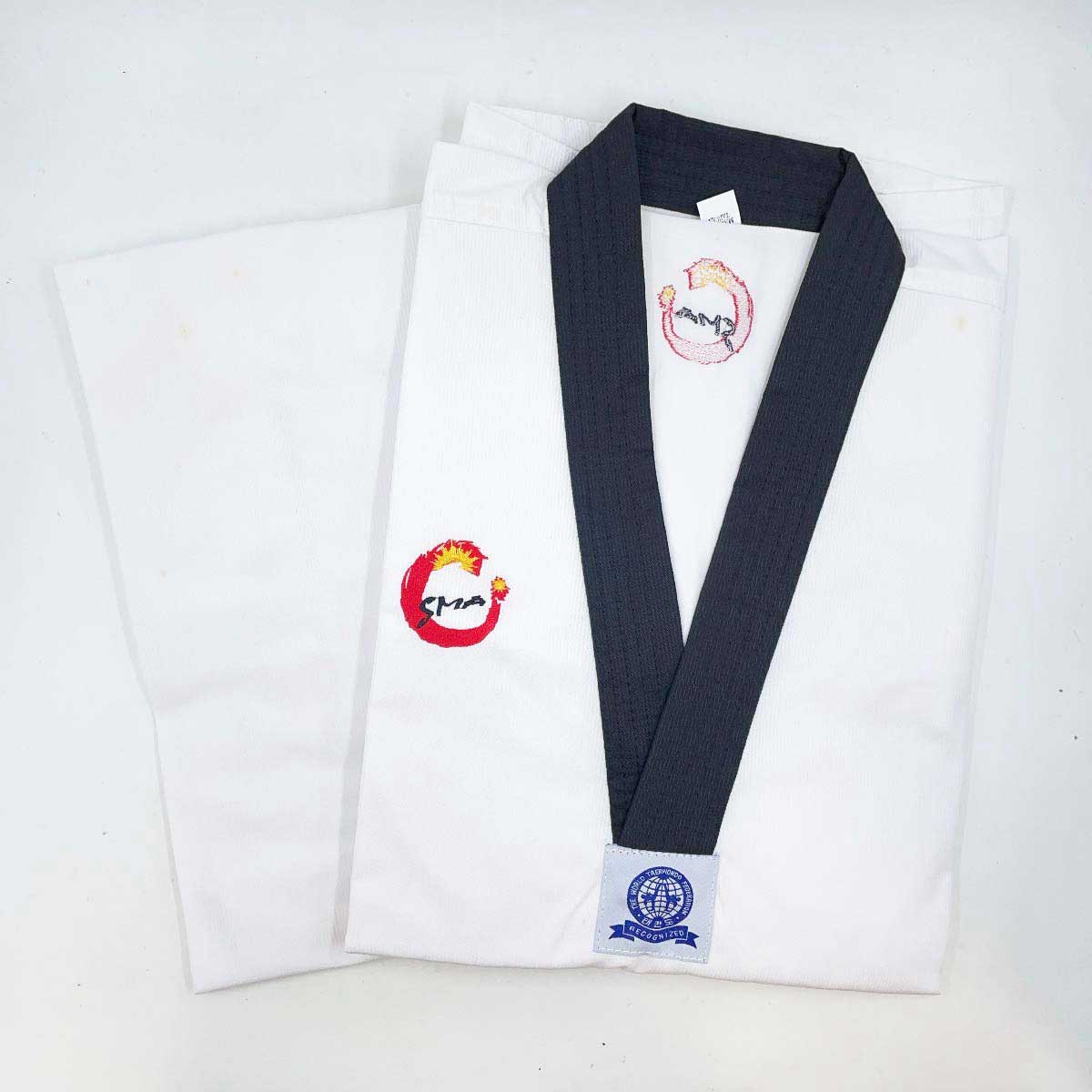 【中古】[上下セット] SMAI Taekwond テコンドー 道着 170 アテネオリンピック限定モデル