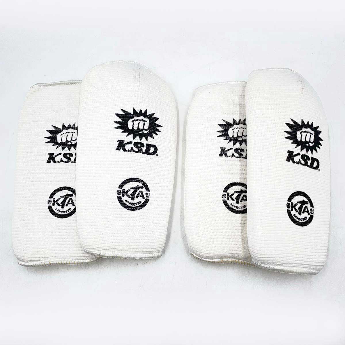 【中古】[2点セット] TAEKWONDO テコンドー KSD KTA レッグ サポーター S 空手 格闘技