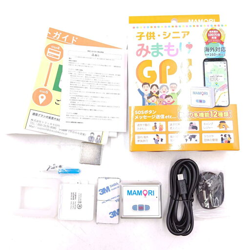 【中古】TRACKIMO トラッキモ 子供 シニア見守り用 小型GPS MAMORI DOK001 【中古】TRACKIMO トラッキモ 子供 シニア見守り用 小型GPS MAMORI DOK001