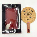 【中古・未使用品】ティーエスピー 卓球ラケット スワットST 15015 TSP シェークハンド ティーエスピー
