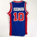 【中古】アディダス デトロイト・ピストンズ #10 デニス・ロッドマン ユニフォーム 1989-1990 S ADIDAS NBA バスケットボール