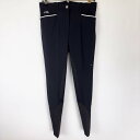 【中古・未使用品】EQUILINE エクイライン Elimedef フルグリップ キュロット I44 ブラック N08962 レディース 乗馬 馬術