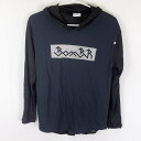【中古】アスレタ BomBR プライアフーディー シャツ 長袖 S ブラック ATHLETA サッカー フットサル