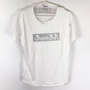 【中古】アスレタ BomBR 半袖Tシャツ プラクティスシャツ M ホワイト ATHLETA サッカー フットサル