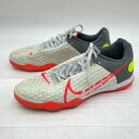 【中古】ナイキ React Gato リアクトガト フットサルシューズ 24.5cm CT0550-160 メンズ NIKE