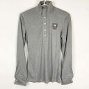 【中古・未使用品】NOEL ASMAR EQUESTRIAN ノエルアスマール ハーフボタン 長袖 ライディングシャツ ロングスリーブ XS FOG グレー A...