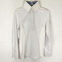 【中古・未使用品】NOEL ASMAR EQUESTRIAN ノエルアスマール 長袖 ライディングシャツ ロングスリーブ XS ホワイト AE1635 レディー...