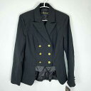【中古・未使用品】CLOOCKLER by HKM ライディングジャケット 36 ブラック レディース 乗馬 ウェア 馬術
