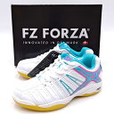 【中古・未使用品】FZ FORZA フォーザ LEANDER W メッシュ バドミントン シューズ 22.5cm スキューバブルー FZ301942 レディース
