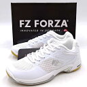 【中古・未使用品】FZ FORZA フォーザ FIERCE W V2 メッシュ バドミントン シューズ 24.5cm ホワイト FZ302948 レディース