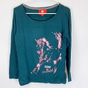 【中古・未使用品】RED HORSE レッドホース GRANDE ロングスリーブ ライディング シャツ S レディース 乗馬 馬術